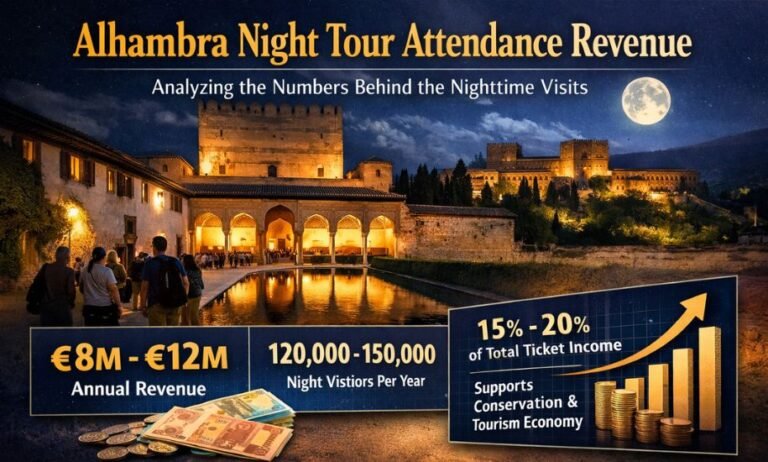 Alhambra Night Tour Attendance Revenue