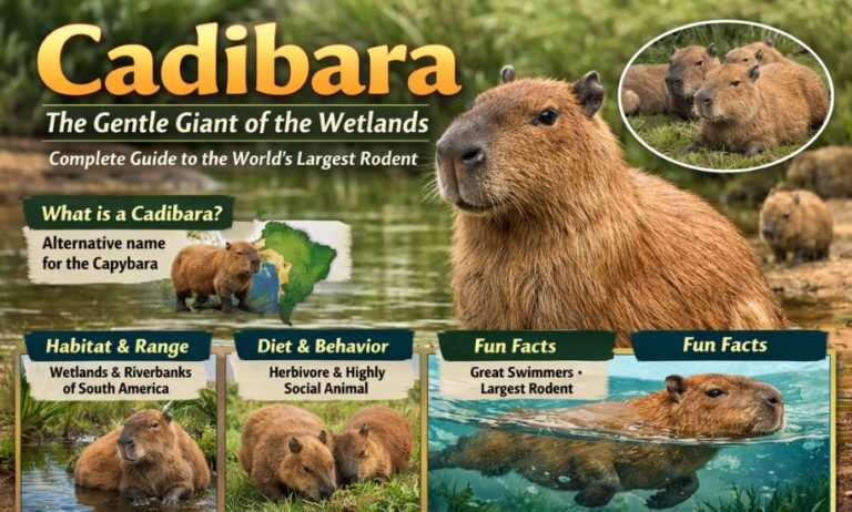 Cadibara: The Gentle Giant of the Wetlands – Complete Guide to the World’s Largest Rodent Cadibara