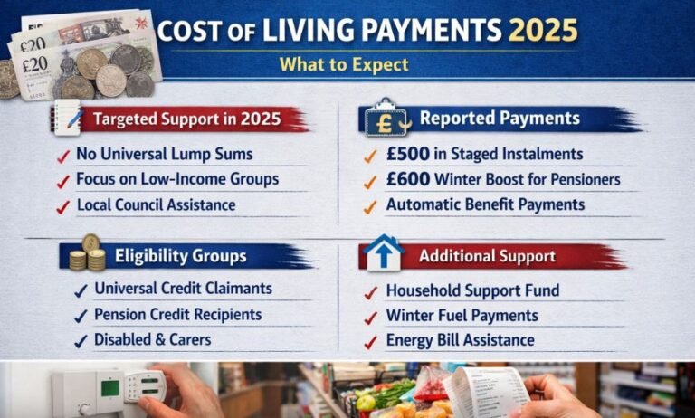 Cost of Living Payments 2025