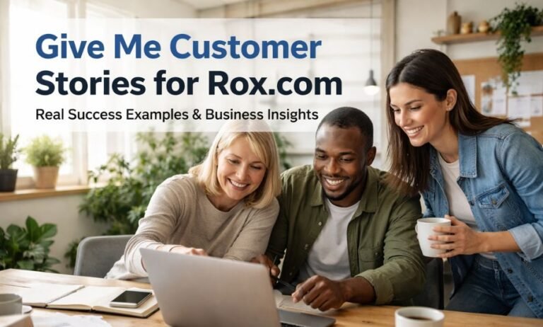 Give Me Customer Stories for Rox.com — Real Experiences, Business Transformations, and Customer Success Insights Give Me Customer Stories for Rox.com