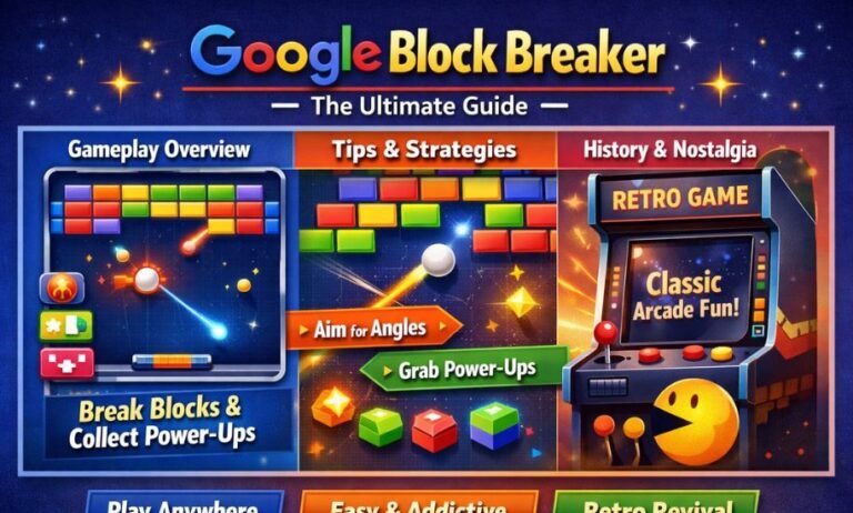 Google Block Breaker