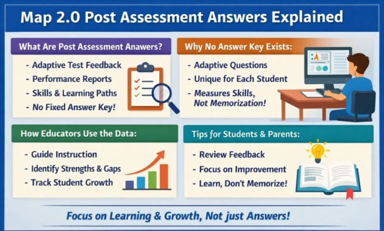Map 2.0 Post Assessment Answers