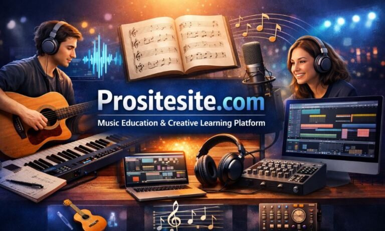 Prositesite com: A Complete Guide to the Emerging Music Education and Creative Learning Platform