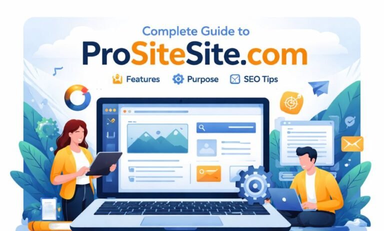 Prositesite .com: A Complete Guide to Features, Purpose, and Online Presence Prositesite .com